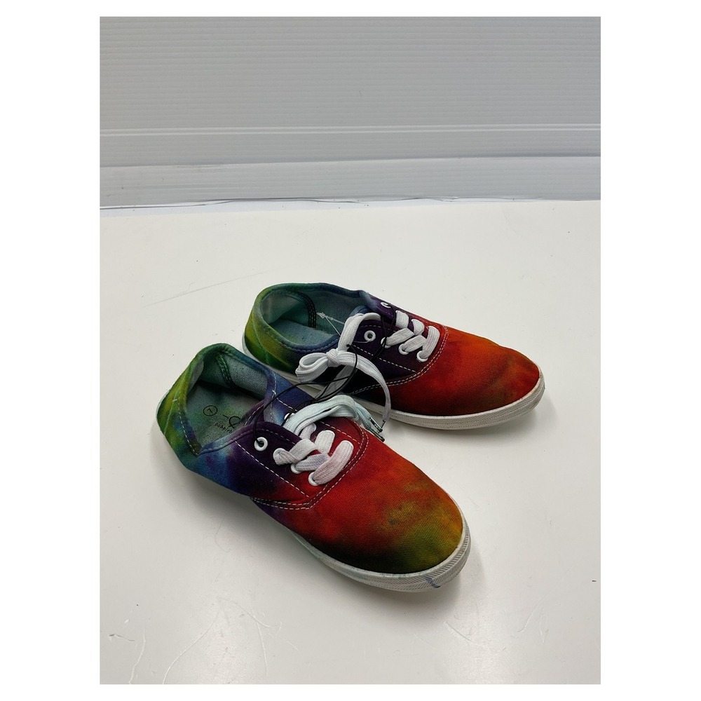 Bobbie Brooks Women's Tie Dye‎ Canvas Sneakers Size 7 Lace Up